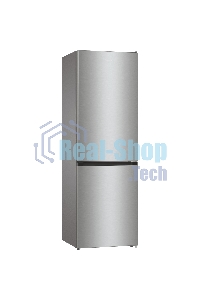 Холодильник Gorenje NRKE62XL серебристый металлик двухкамерный 203/99л морозилка снизу, No Frost