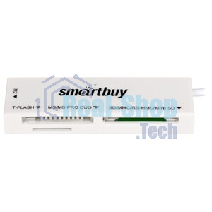 Картридер Smartbuy белый (SBR-717-W)