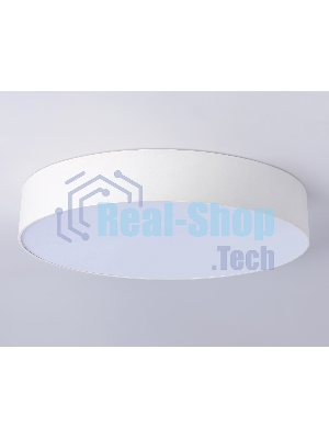 Потолочный светодиодный светильник Ambrella light FV5532 WH белый LED 60W 4200K D500*58 (Без ПДУ)