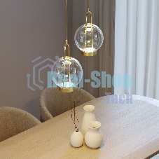 50267/1 LED/ подвесной светильник/ латунь