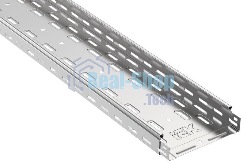 Лоток листовой перфорированный 200х50 L3000 сталь 0.7мм ИЭК CLP10-050-200-3