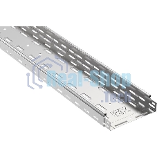 Лоток листовой перфорированный 200х50 L3000 сталь 0.7мм ИЭК CLP10-050-200-3