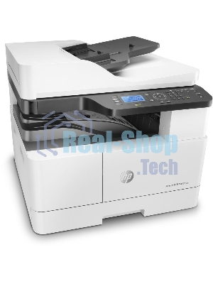 МФУ лазерное HP LaserJet MFP M443nda (8AF72A), A3, ч/б, печ. до 25 стр/мин. (А4) до 13 стр/мин. (А3), скан. до 21 стр/мин., 1200 x 1200 dpi (печать) 600x600dpi (скан.), USB, RJ-45