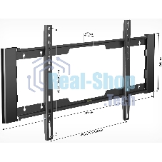 Кронштейн для телевизора Holder LCD-F6910-B черный, 32-70
