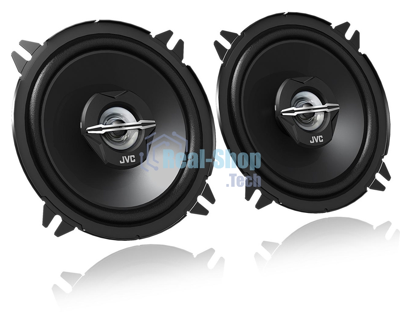 Колонки автомобильные JVC CS-J520X 250Вт 91дБ 4Ом 13см (5дюйм) (ком.:2кол.) коаксиальные двухполосные