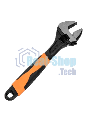 Ключ разводной Sparta 300 мм, двухкомпонентная рукоятка