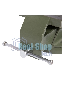 Тиски слесарные Сибртех 125 мм, стальные, поворотные