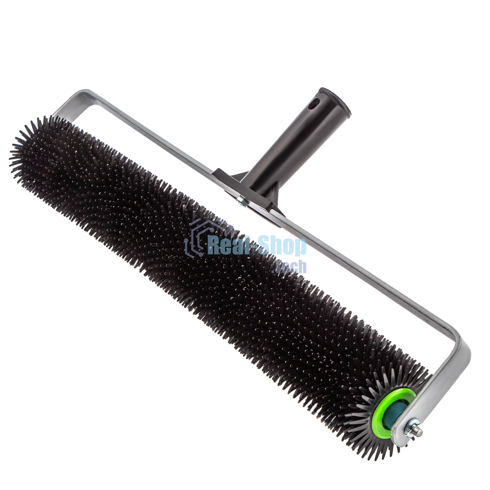 Валик игольчатый для наливных полов с рамой Сибртех, острая игла, 500 мм