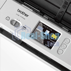 Сканер Brother ADS1700W, A4, 25 стр/мин, 1200 dpi, цветной, дуплекс, сенсорный экран, WiFi, USB