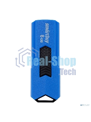 Флешка USB Smartbuy STREAM Blue (SB8GbST-B), 8Gb, USB 2.0, R/W 25/15, синий/черный