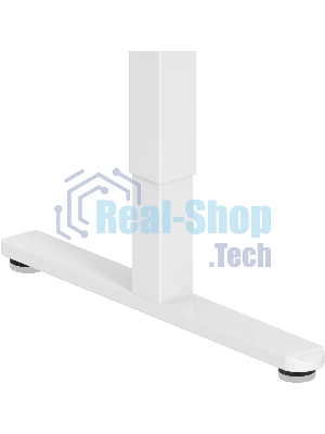 Стол компьютерный Cactus угловой подъемный столешница МДФ, белый дуб каркас белый 140x72x60 см (CS-EDXL-WWD)