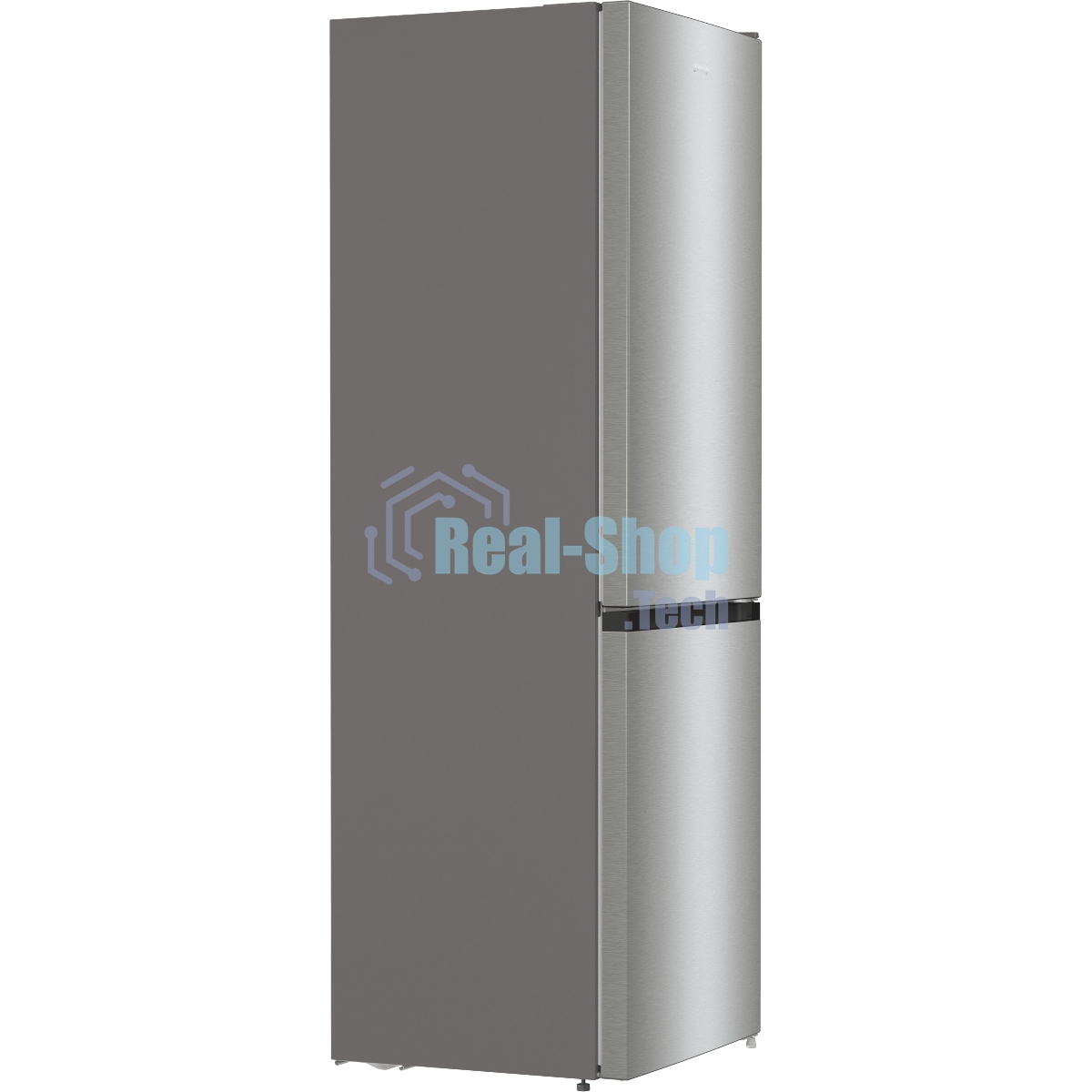 Холодильник Gorenje NRKE62XL серебристый металлик двухкамерный 203/99л морозилка снизу, No Frost