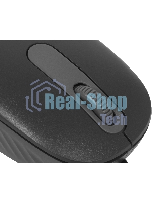 Мышь Logitech M86 черный оптическая 1000dpi USB для ноутбука (910-007661)