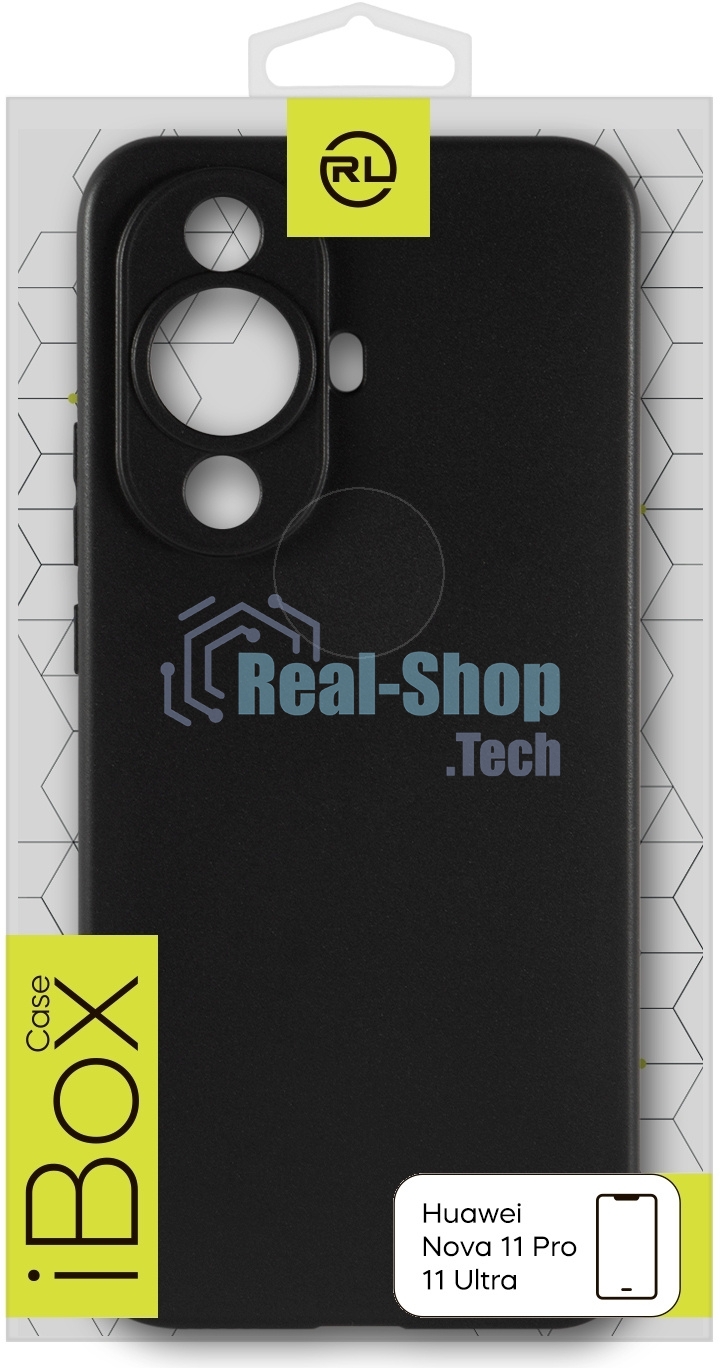Чехол (клип-кейс) Redline для Huawei Nova 11 Pro/11 Ultra iBox Case черный (УТ000036189)