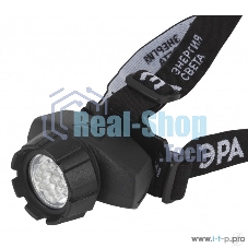 Фонарь ЭРА GB-604 налобный 18xLED 3xААА 4 реж. черный бл