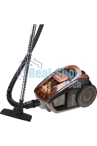 Пылесос Delta Аксинья КС-7000 оранжевый, 350/2000 Вт, уборка сухая, пылесборник контейнер, 1,5 л