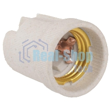 Патрон Iek EPC10-04-01-K01 Пкр27-04-К43 подвесной керамический, Е27, стикер на изделии, IEK