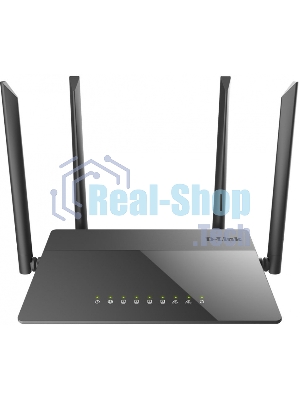 Маршрутизатор беспроводной D-Link DIR-841/RU/A1B, Wireless AC1200 Dual-Band Router with 1 10/100/1000Base-T WAN port and 410/100Base-TX LAN ports.802.11b/g/n compatible, 802.11AC up to 866Mbps,1 10/100/1000Base-T WAN port, 4