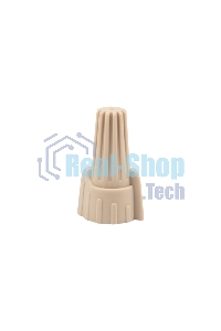 Соединительный изолирующий зажим Rexant с лепестками СИЗ-12 ø 11,2 мм (0,34-10 мм²), коричневый (100 шт./уп.)