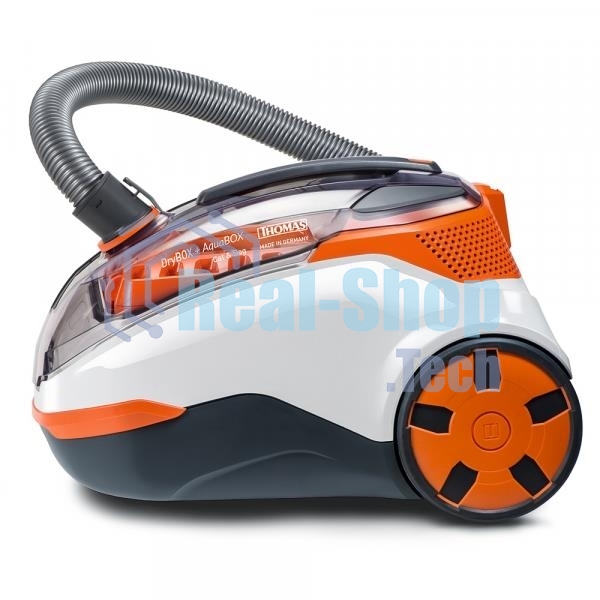 Моющий пылесос Thomas DryBOX + AquaBOX Cat&Dog белый/оранжевый, 325/1700Вт, уборка сухая, пылесборник контейнер 2.6 л