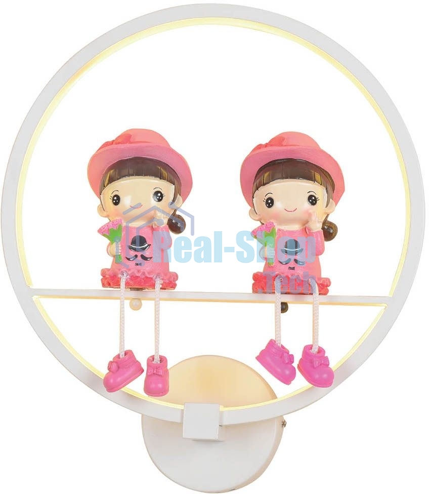 Бра Hiper декоративное Девочки LED 19Вт белое H061-1