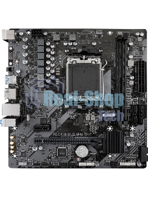 Материнская плата Gigabyte A620M H (V1.2/V2.0), SocketAM5 AMD A620 2xDDR5 mATX AC`97 8ch(7.1) GbLAN RAID+VGA+HDMI