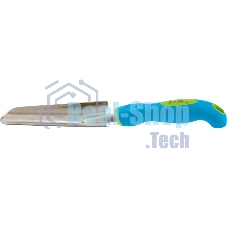 Совок посадочный узкий Palisad PREMIUM PLUS 60х315 мм, нерж. сталь, двухкомпонентная рукоятка