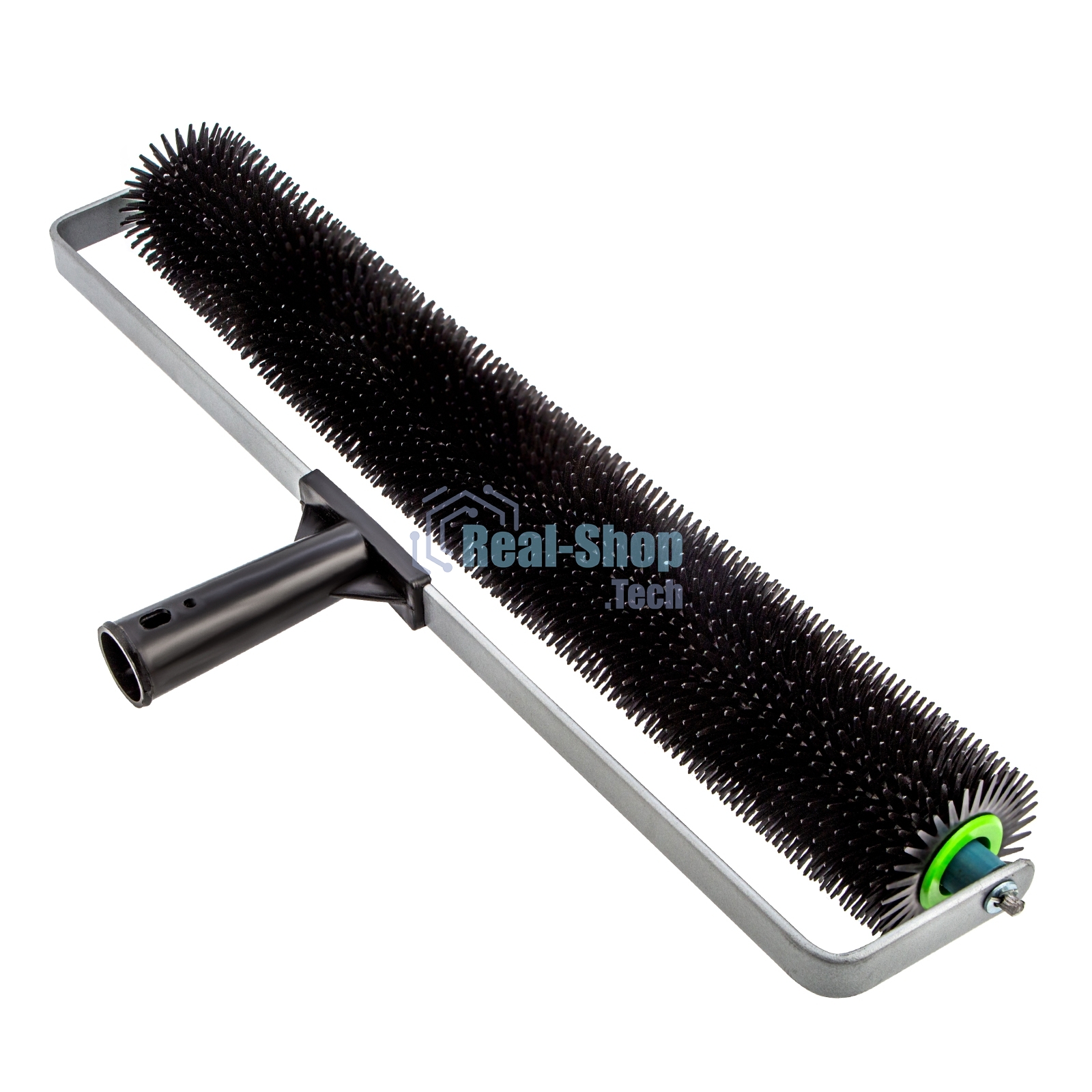 Валик игольчатый для наливных полов с рамой Сибртех, острая игла, 500 мм