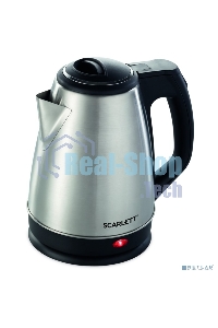 Чайник электрический Scarlett SC-EK21S25 1.5л. 1350Вт серебристый (корпус: нержавеющая сталь)
