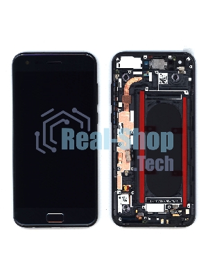 Дисплей для Asus ZS551KL с рамкой, серый