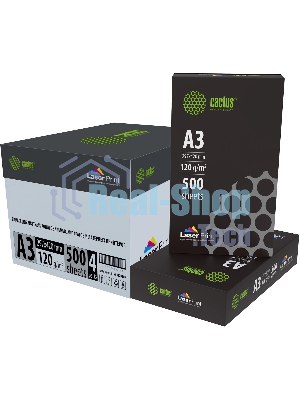 Бумага Cactus CS-LPA3120500 A3/120г/м2/500л./белый для лазерной печати