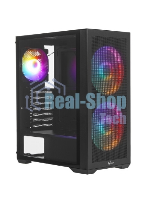 Компьютерный корпус AeroCool/Formula Air Power G5 DUO черный без БП ATX 2x180мм 1xUSB3.0 1xUSB3.1 audio bott PSU