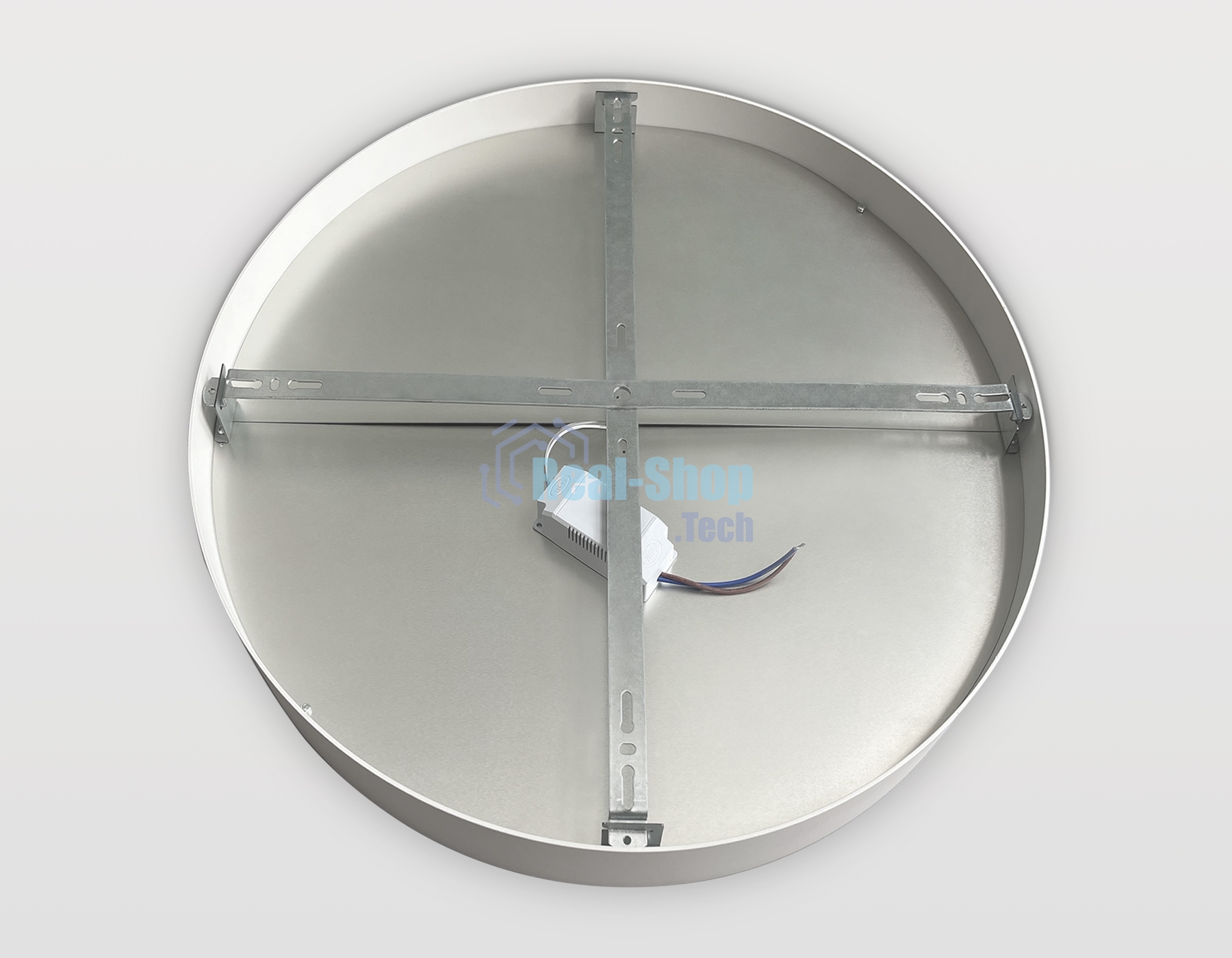 Потолочный светодиодный светильник Ambrella light FV5532 WH белый LED 60W 4200K D500*58 (Без ПДУ)