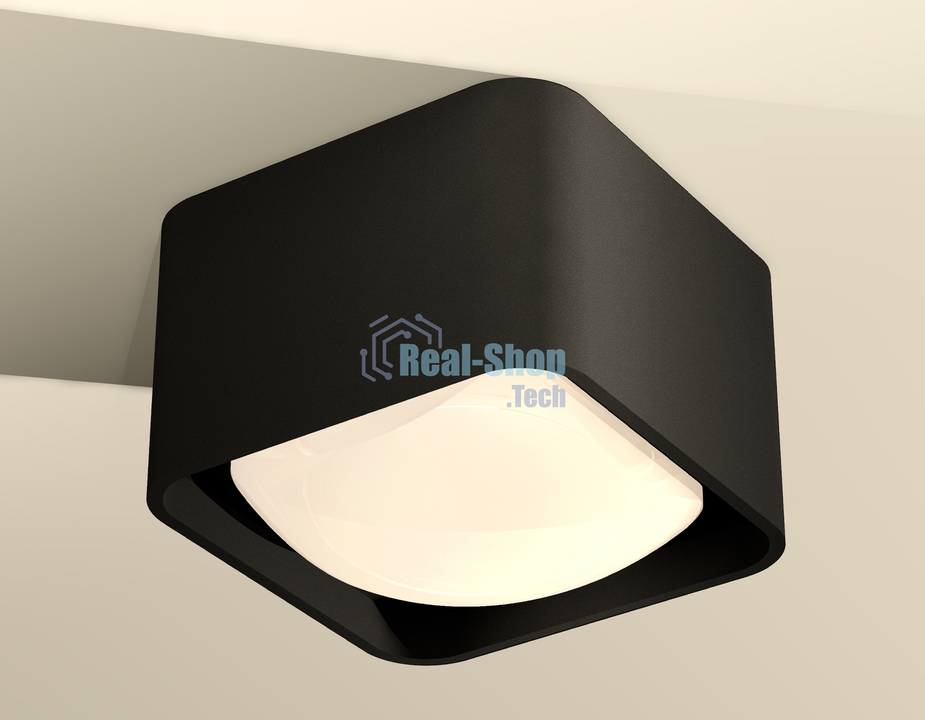 Светильник Ambrella Light XS7833022 SBK/FR черный песок/белый матовый MR16 GU5.3 (C7833, N7756)