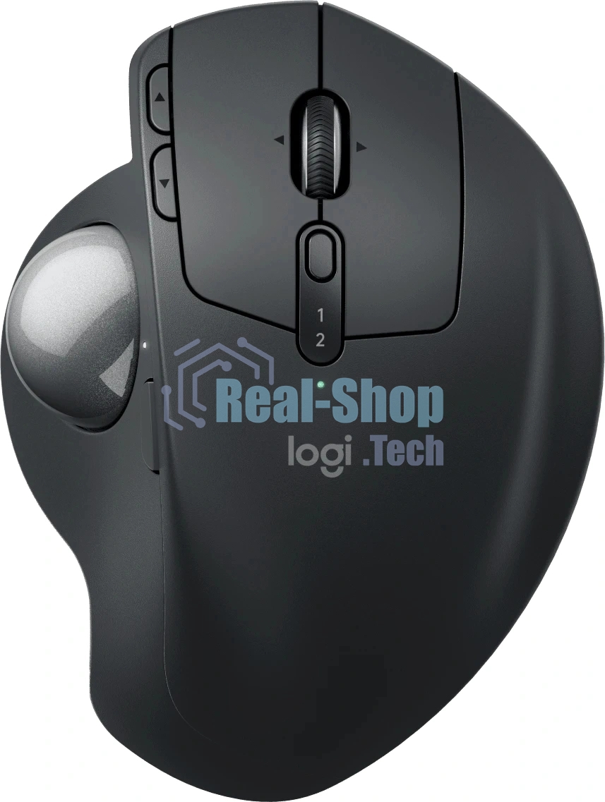 Трекбол Logitech Trackball MX Ergo S графитовый оптическая 2048dpi беспров. BT/Radio USB (910-007261)