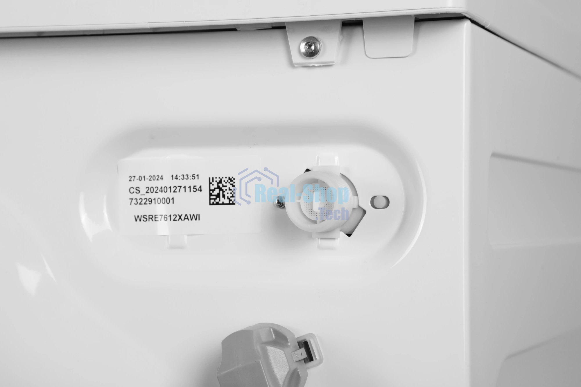 Стиральная машина Beko WSRE7612XAWI белый загрузка фронтальная 7 кг, 1200 об/мин., класс: А