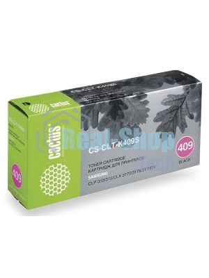 Картридж лазерный Cactus CS-CLT-K409S черный (1500 стр.) для Samsung CLP-310/315/CLX-3170/3175/3175FN