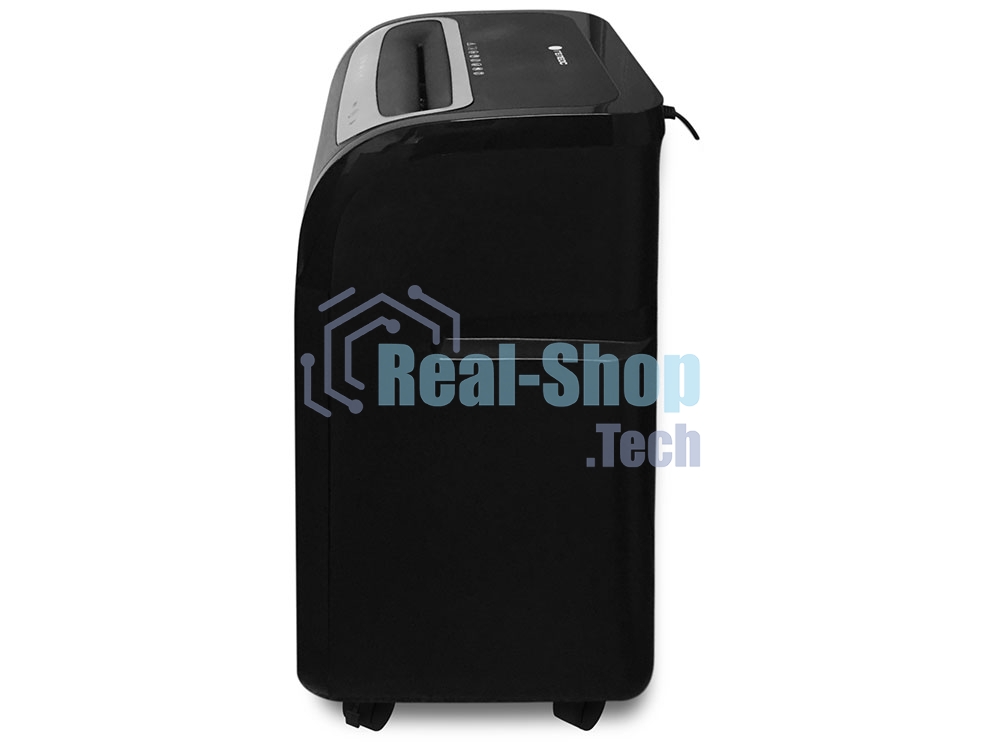 Шредер ГЕЛЕОС УМ35-5, (DIN P-5), фрагмент 1,9х14мм, 24-27 лист (70г/м2), CD/пл.карты/скрепки/скобы, 35 литров 