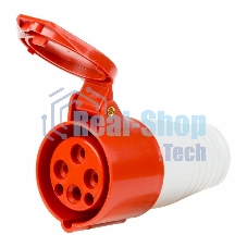 Розетка Rexant 214 переносная 3Р+РЕ 16А 380В IP44