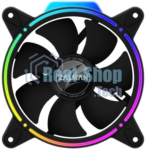 Вентилятор для корпуса Zalman ZM-RFD120A черный, 120 мм, 1500 об/мин, 25.6 дБ, 3 pin