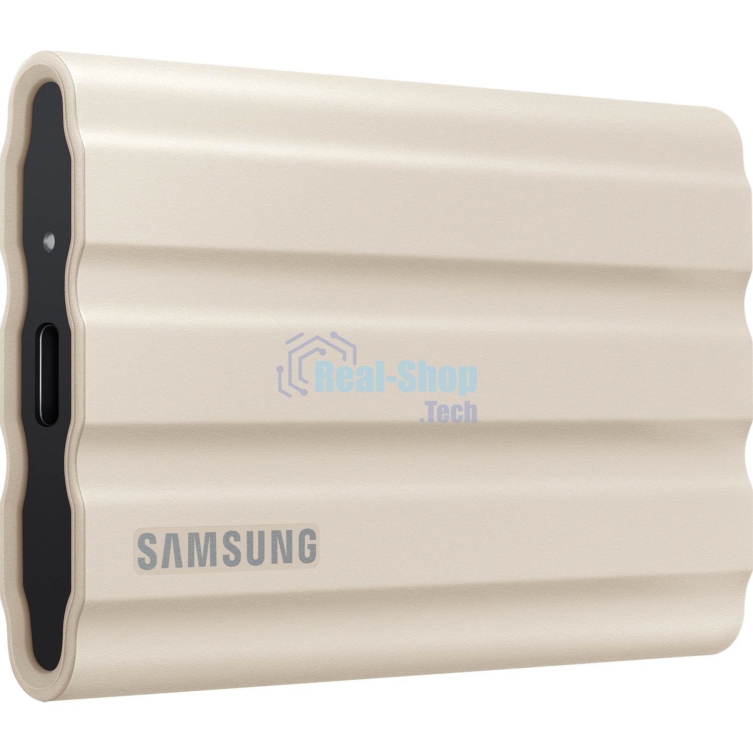 Внешний SSD Samsung T7 Shield, 1TB, USB 3.2 Gen 2 Type-C, R/W 1050/1000, бежевый