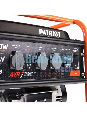 Электрогенератор бензиновый Patriot GRS 6500, 5.5 кВт, 75 дБ, 70 кг