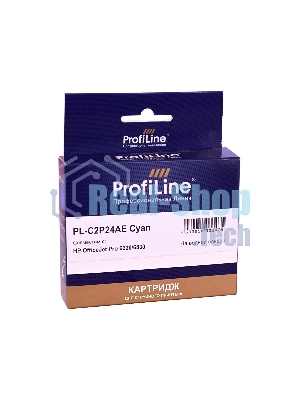 Картридж струйный ProfiLine PL-C2P24AE (№935XL) для принтеров HP OfficeJet Pro 6230/6830 с чернилами на водной основе Cyan