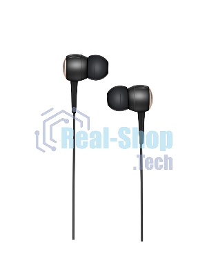 Наушники HOCO М19 Drumbeat universal с микрофоном, 3.5мм mini jack, черный