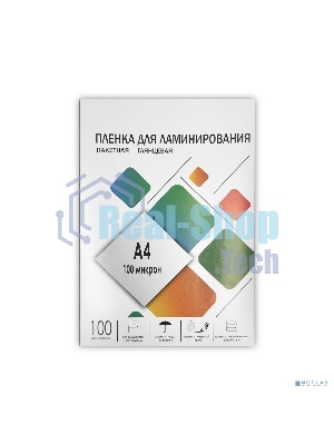 Пленка для ламинирования 216х303 (100 мик) 100 шт. Гелеос (LPA4-100)