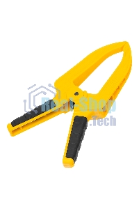 Струбцина клещеобразная Denzel удлиненная 50 х 80 мм двухкомпонентные рукоятки