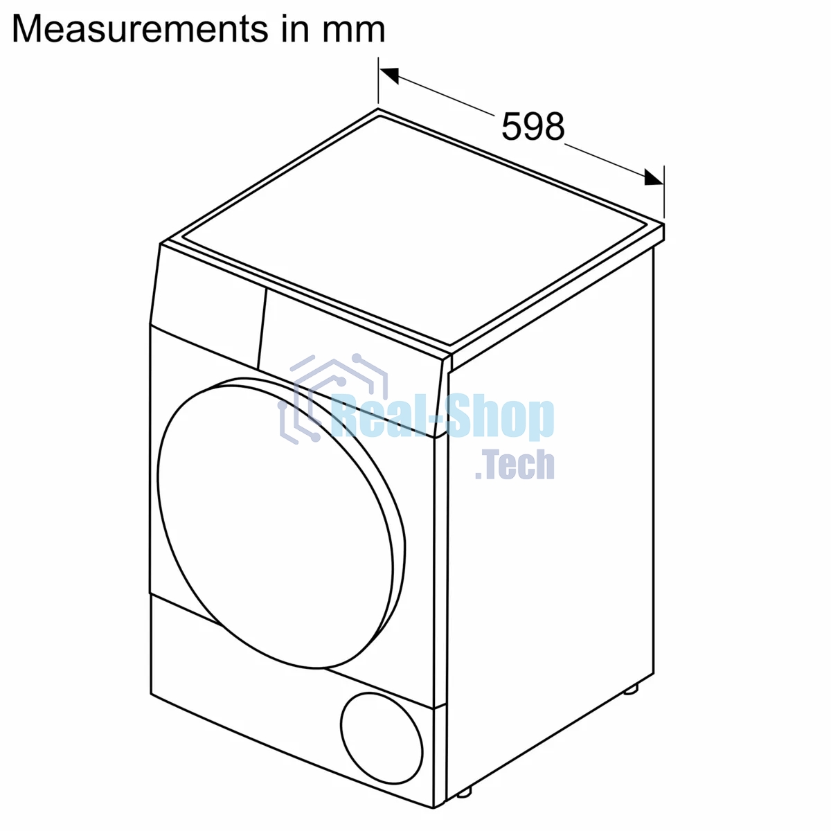 Сушильная машина Bosch WTN86202ME серый, 8 кг, сушка - конденсационная, программ - 13, 59.8 x 84.2 x 61.3 см