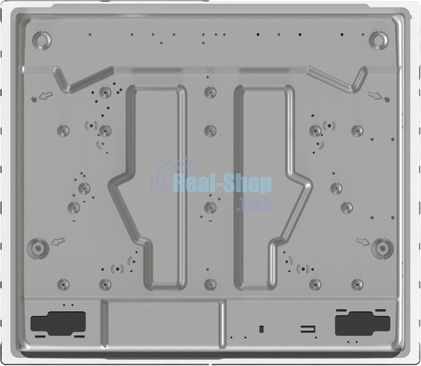 Газовая варочная панель Gorenje GT642SYW, 4 конфорки, закаленное стекло, белый