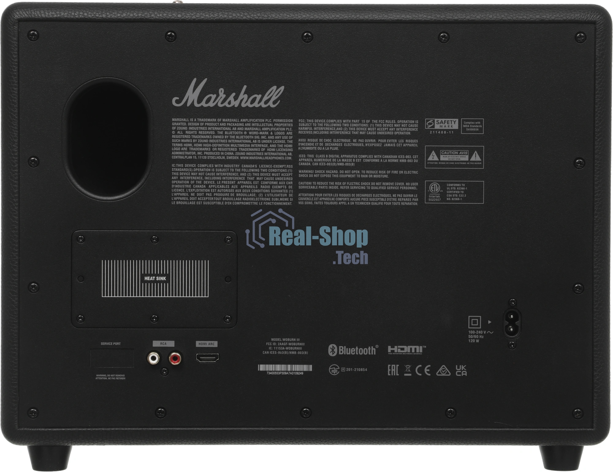 Колонка MARSHALL WOBURN III black