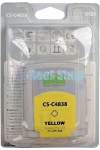Картридж струйный Cactus CS-C4838 желтый (29 мл) для №11 HP 2000/2500/1000/1100/1200